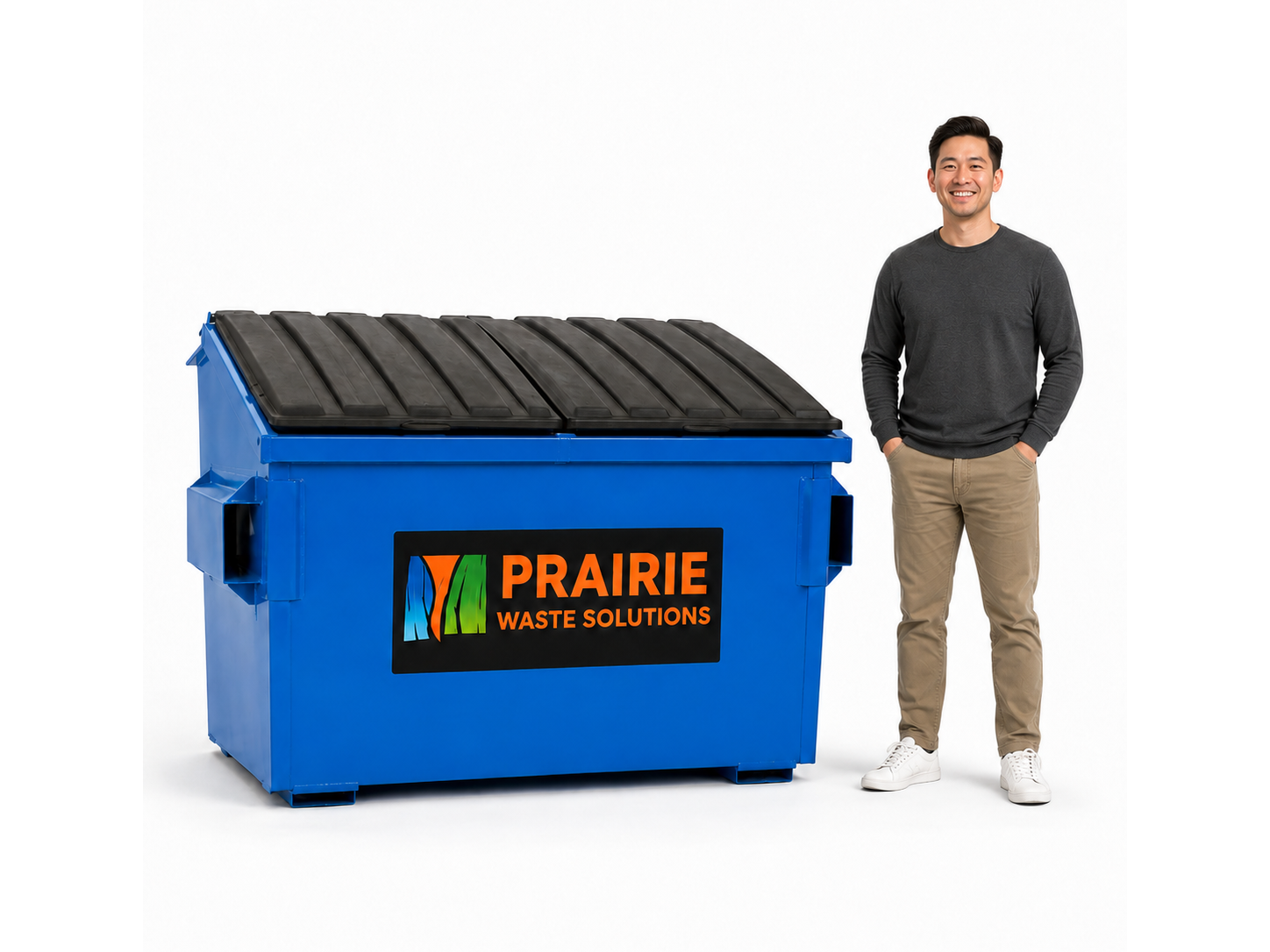 4 yard commercial waste bin